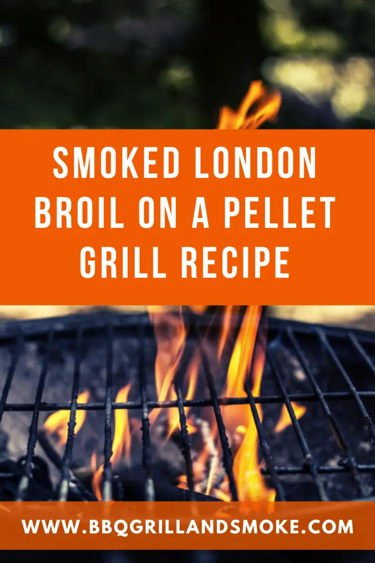 Smoked London Broil on a Pellet Grill Smoker Recipe (Traeger, Z Grills