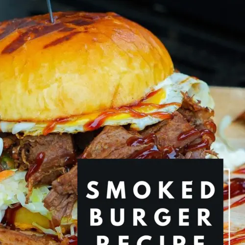 Smoked Burger Recipe