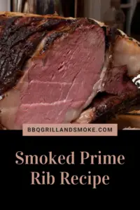 Prime Rib in A Smoker Recipe