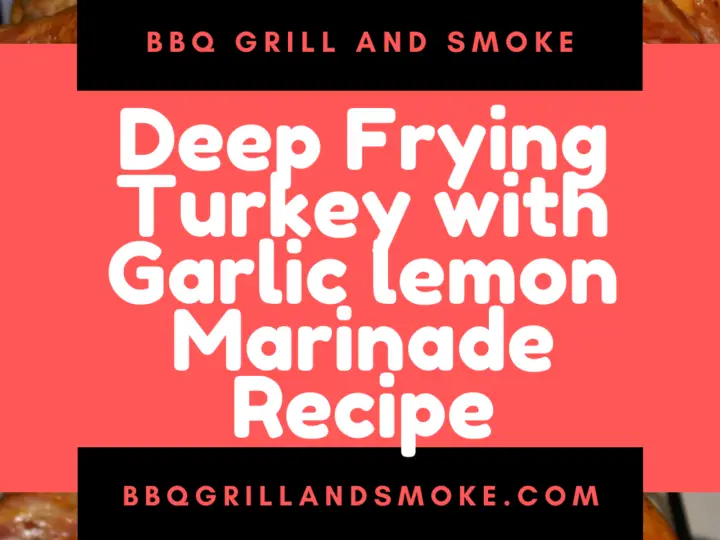 Turkey marinade cheap for frying