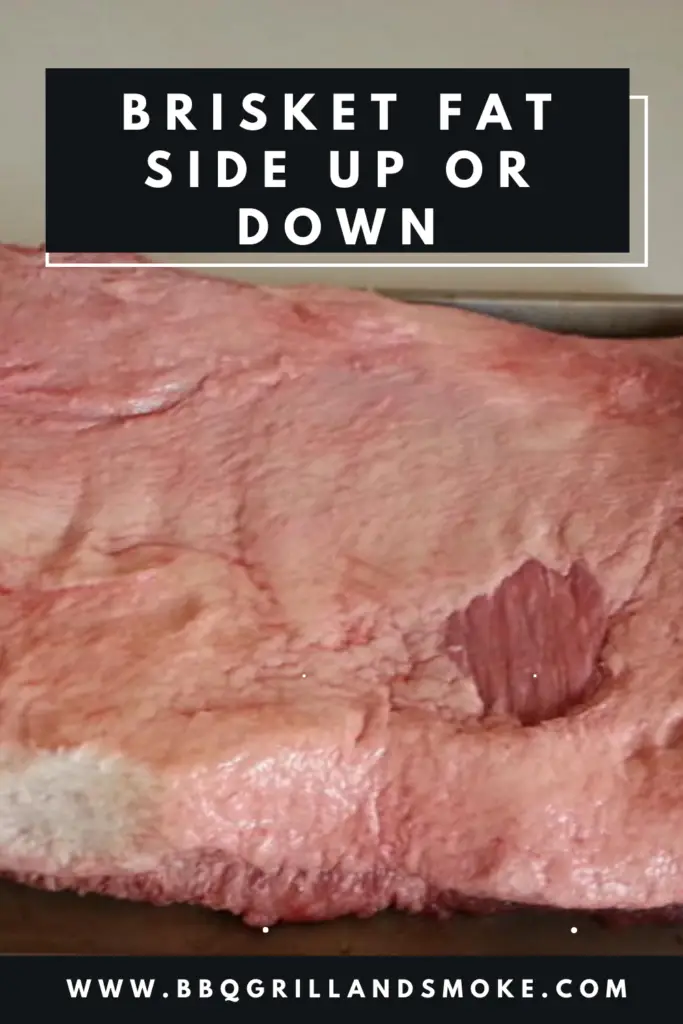 Fat Side Of Brisket Up Or Down