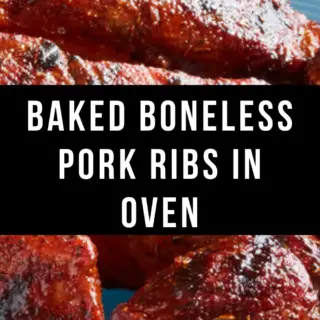 Baked Boneless Pork Ribs in Oven