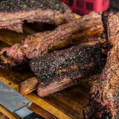 Traeger Smoked Beef Ribs Pellet Grill Recipe 3 2 1 Method BBQ Grill traeger-smoked-beef-short-ribs-recipe-deporecipe-co