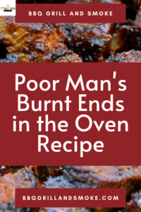 Poor Man's Burnt Ends in the Oven Recipe