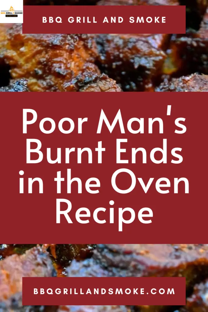Poor Man's Burnt Ends in the Oven Recipe