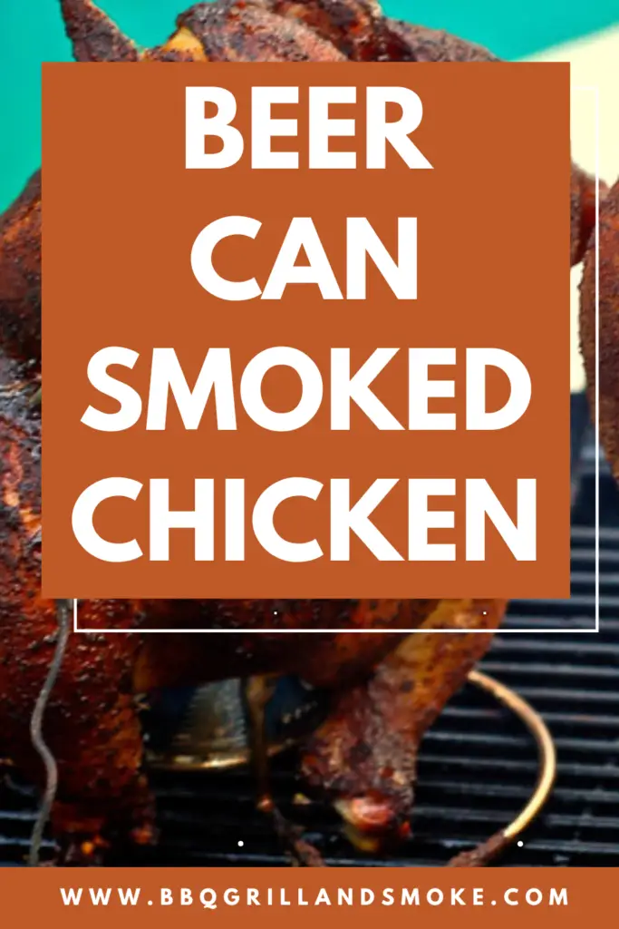 Beer Can Smoked Chicken