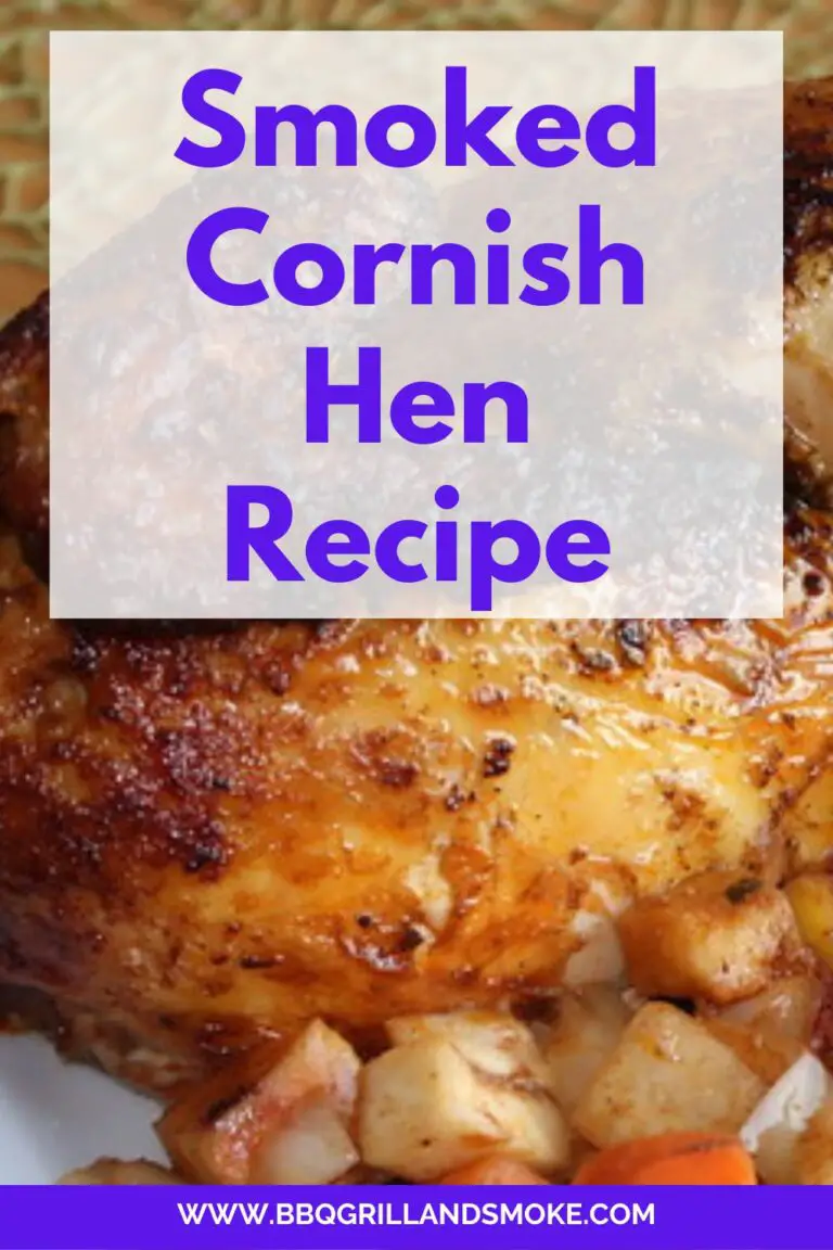 Smoked Cornish Hen Recipe