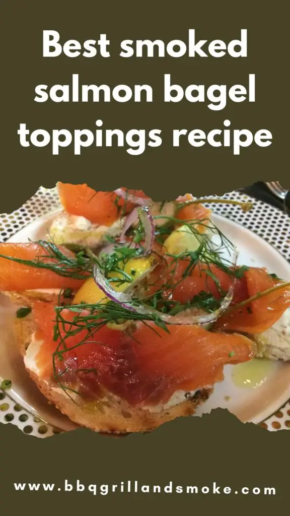 best smoked salmon bagel toppings recipe