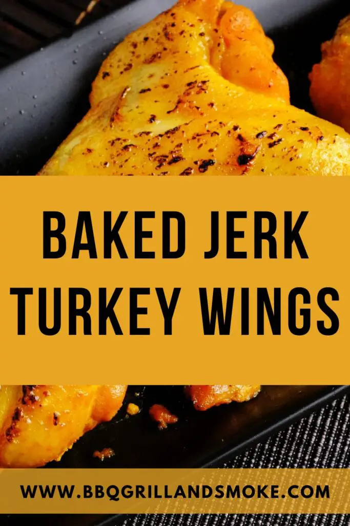 Baked Jerk Turkey Wings