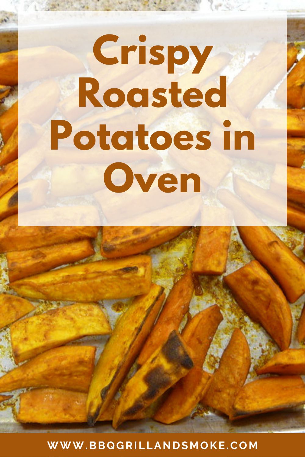 Crispy Roasted Potatoes in Oven BBQ Grill and Smoke