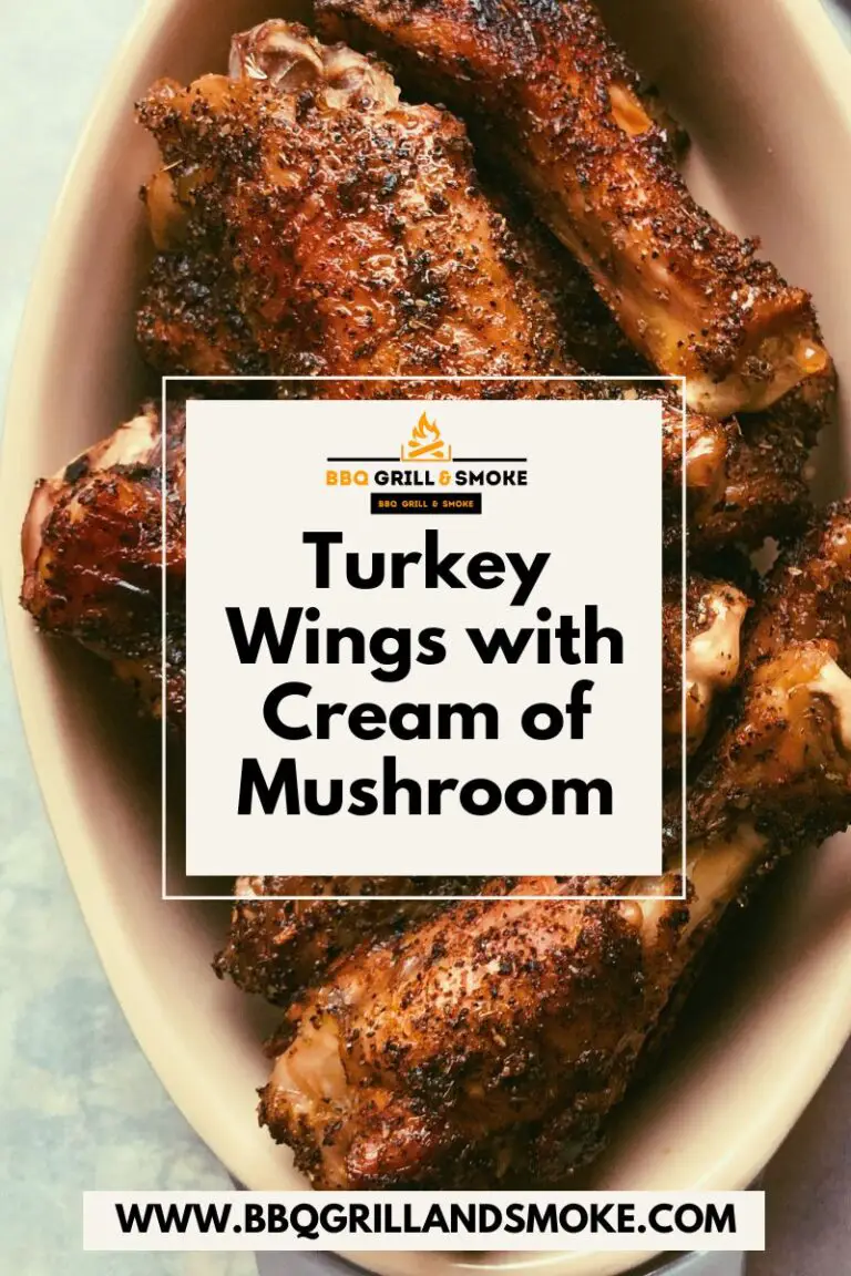 Turkey Wings with Cream of Mushroom