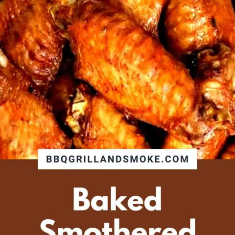 Baked Smothered Turkey Wings - BBQ Grill and Smoke