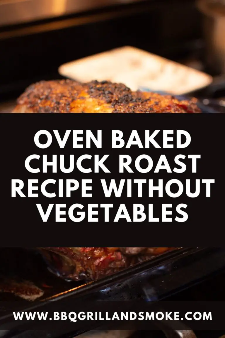 Oven Baked Chuck Roast Recipe Without Vegetables