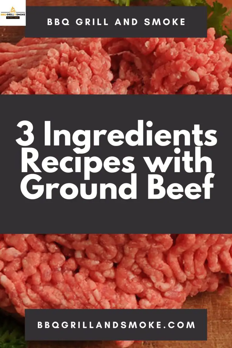 3 Ingredient Recipes with Ground Beef