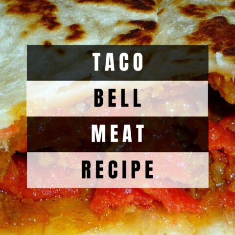 Taco Bell Meat Recipe - BBQ Grill and Smoke