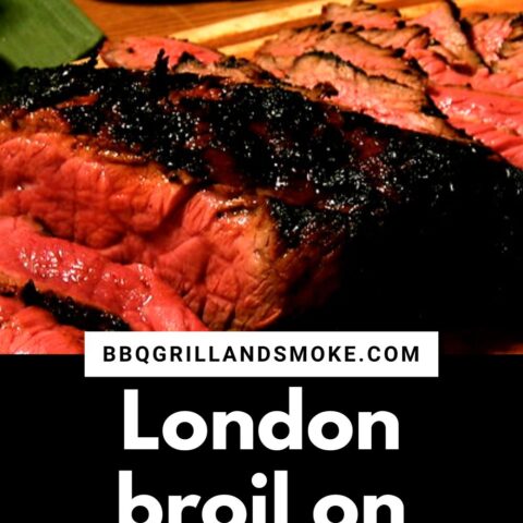 London Broil on Traeger - BBQ Grill and Smoke