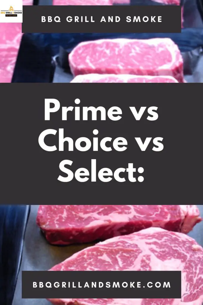 Understanding Prime vs Choice vs Select Beef Grading System