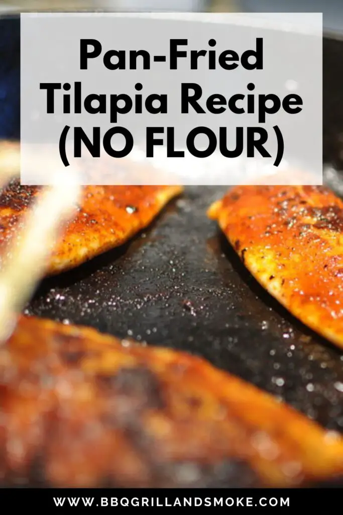 Pan-Fried Tilapia Recipe (NO FLOUR)