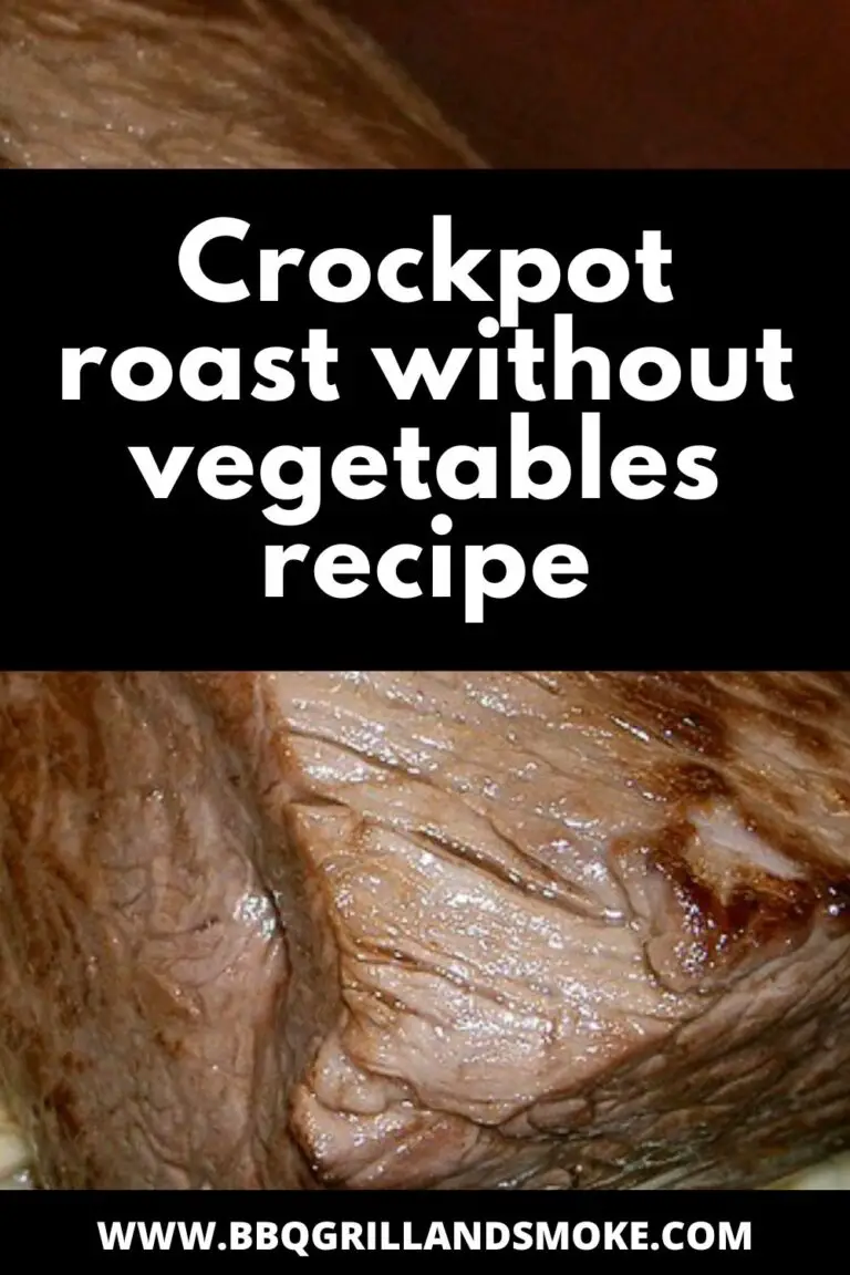 Crockpot Roast without Vegetables