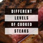 Different Levels of Cooked Steak