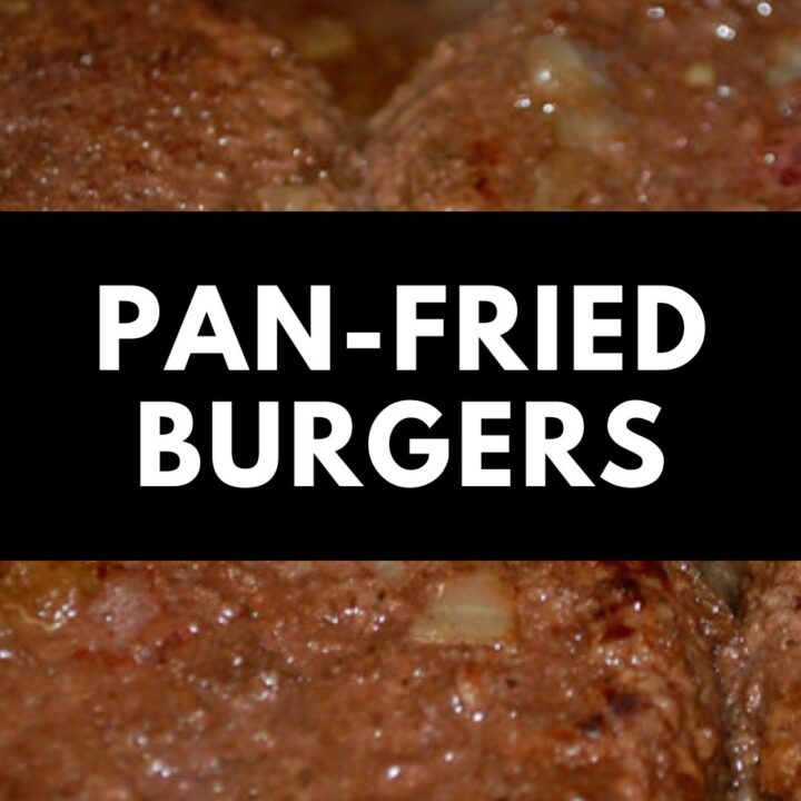 Pan-Fried Burgers