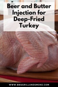 Beer and Butter Injection for Deep-Fried Turkey