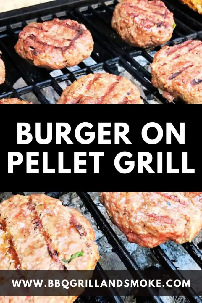 Burger Pellet Grill