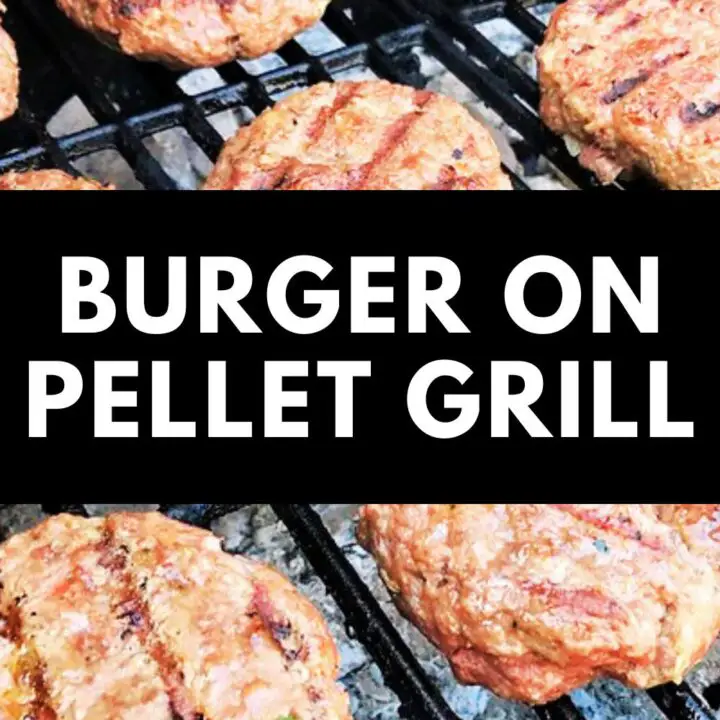 Burger Pellet Grill
