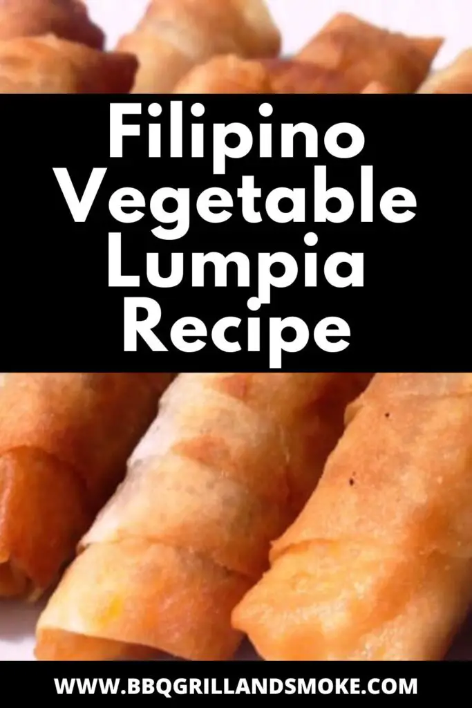 Filipino Vegetable Lumpia Recipe