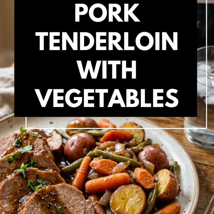 Crock Pot Pork Tenderloin with Vegetables