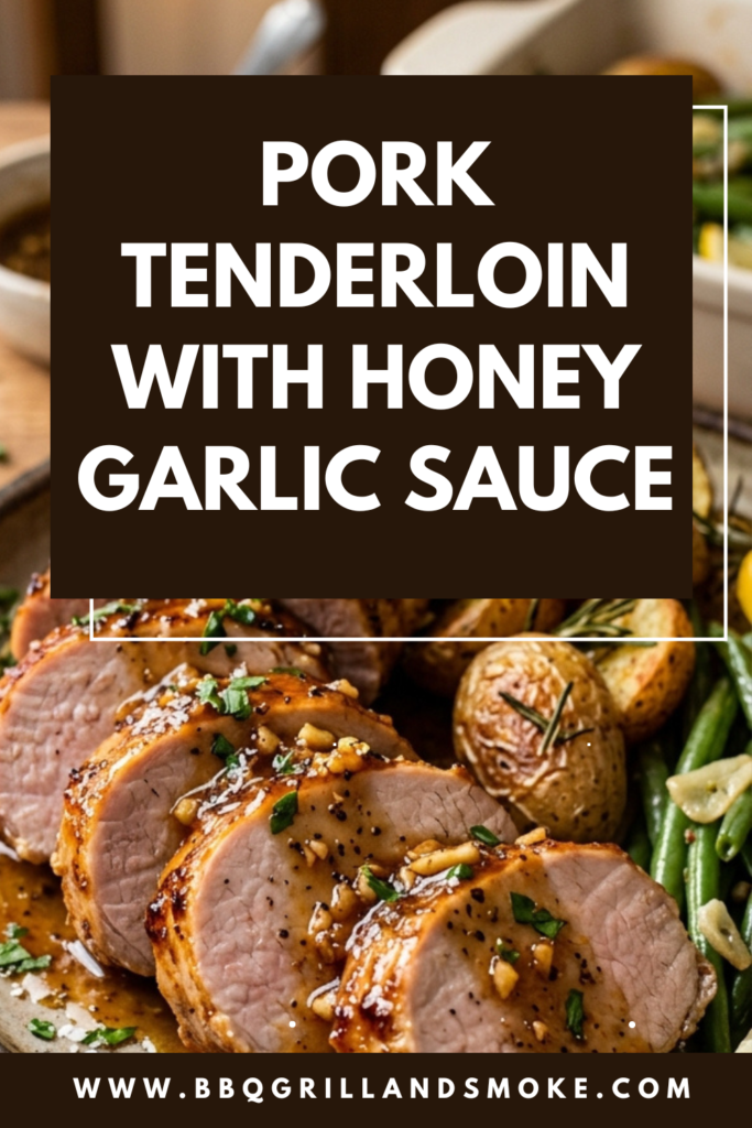 Pork Tenderloin with Honey Garlic Sauce