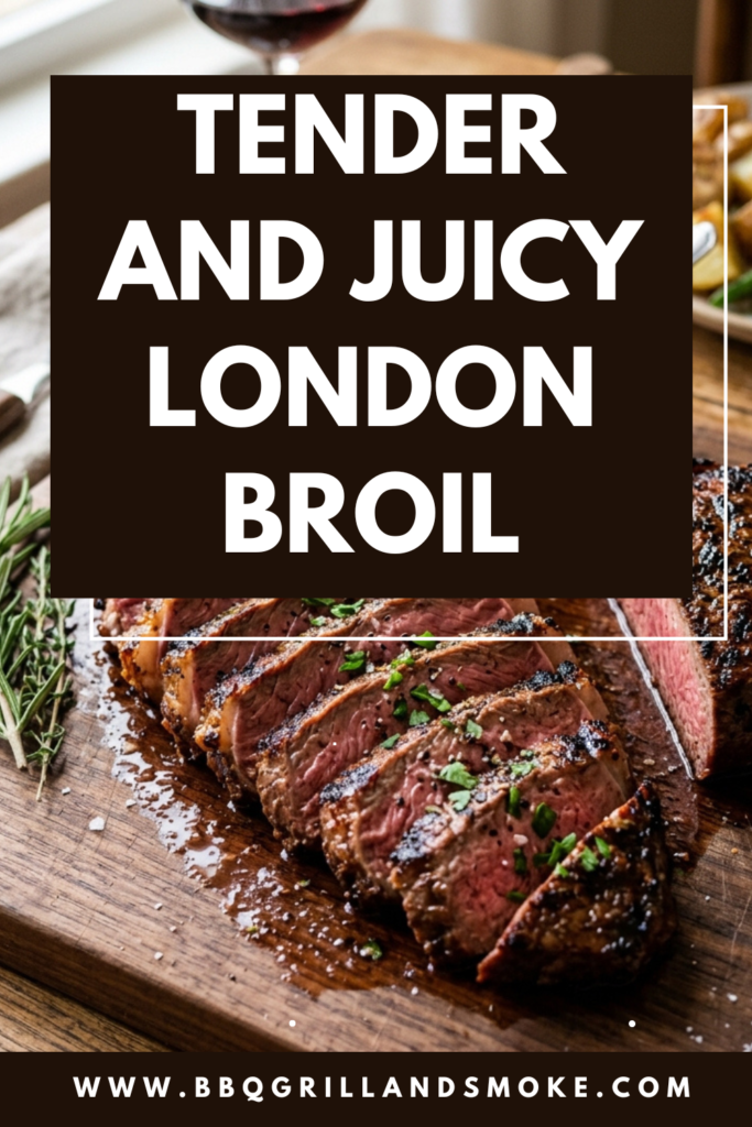 Tender and Juicy London Broil