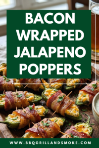 bacon wrapped jalapeno poppers