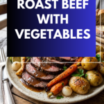 roast beef with vegetables