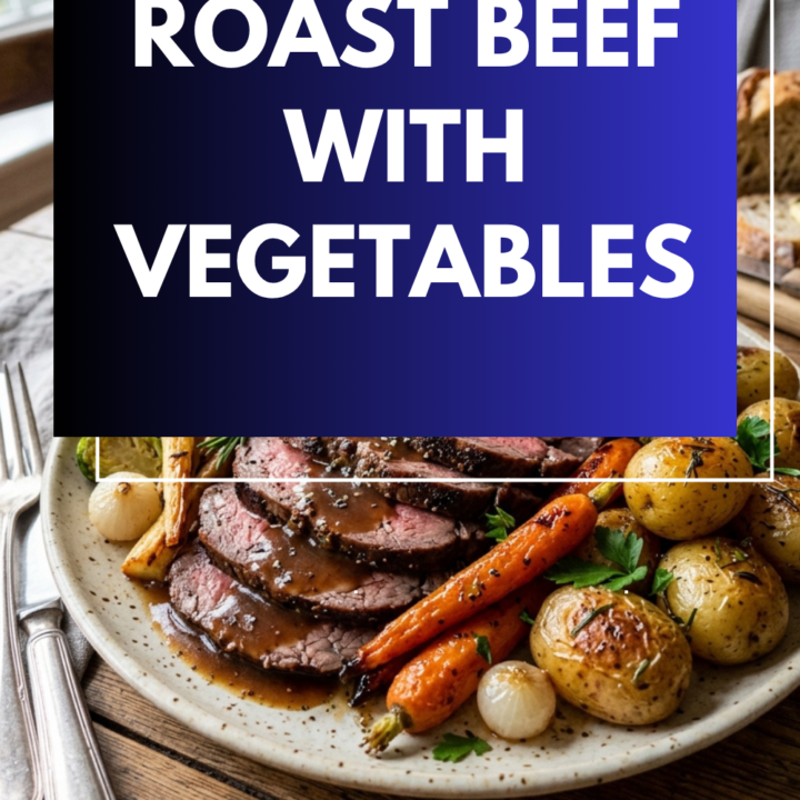roast beef with vegetables