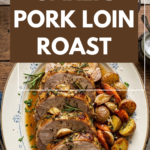 Ultimate Garlic Pork Loin Roast