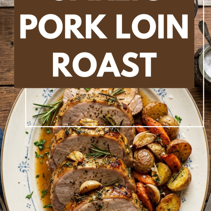 Ultimate Garlic Pork Loin Roast