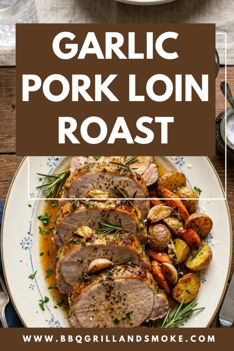 Ultimate Garlic Pork Loin Roast