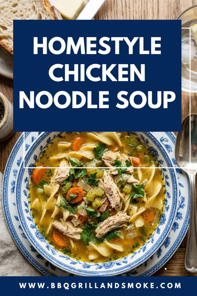 Homestyle Chicken Noodle Soup