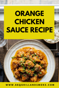 Orange chicken sauce recipe