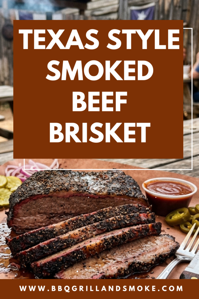 Texas Style Smoked Beef Brisket Recipe