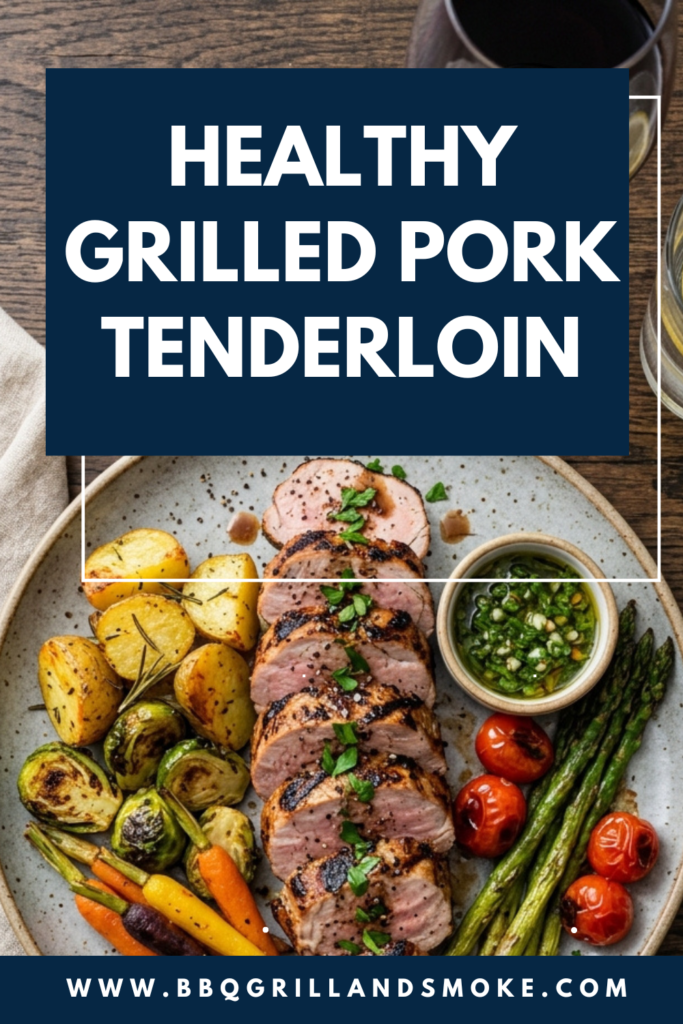 Best Ever Healthy Grilled Pork Tenderloin