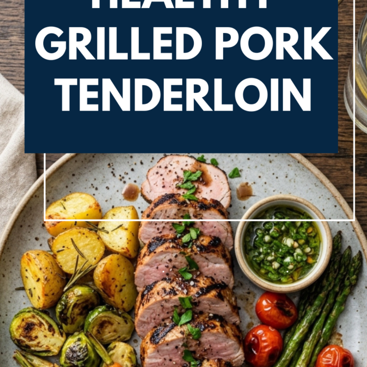 Best Ever Healthy Grilled Pork Tenderloin