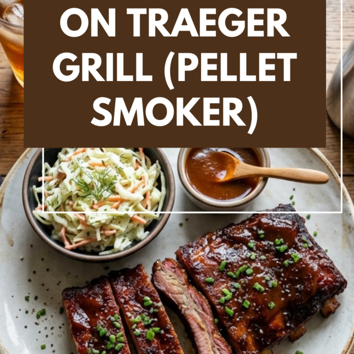 321 Pork Ribs on Traeger Grill (Pellet Smoker)