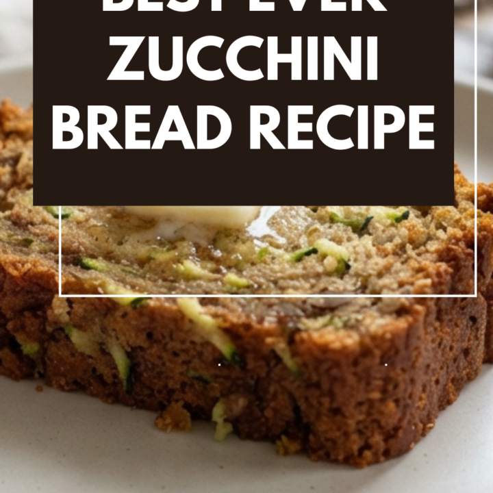 Best Ever Zucchini Bread Recipe
