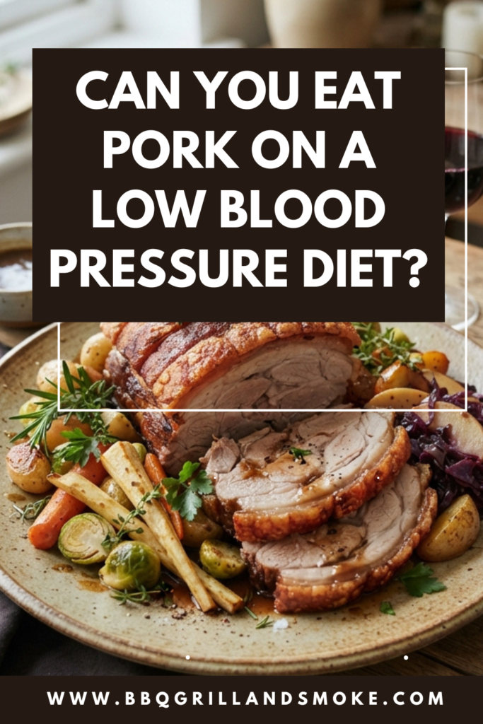 Can you eat pork on a low blood pressure diet